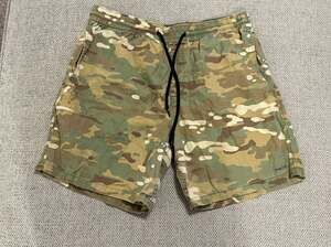 Volcom Men's Camo Elastic Waist Pull-On Shorts XL